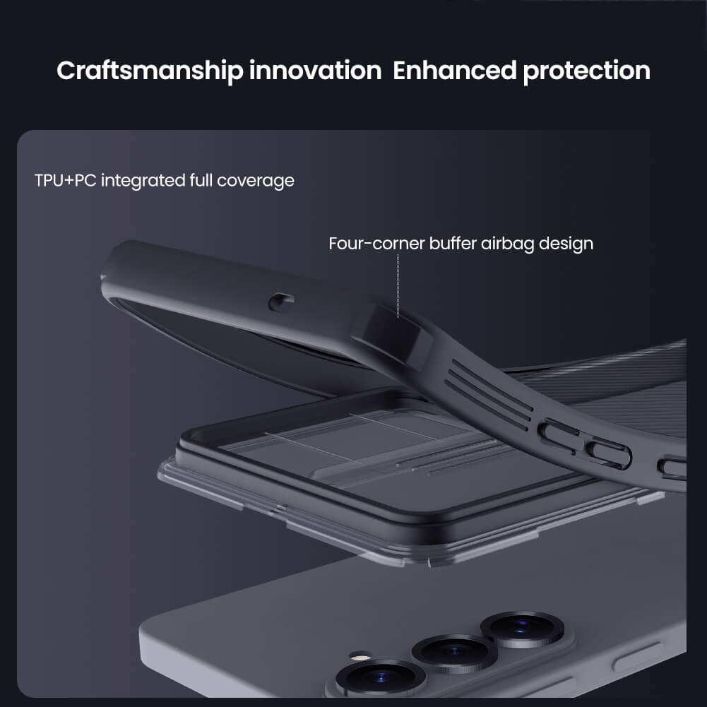 Чехол-крышка NILLKIN для Samsung Galaxy S26 (серия CamShield Pro Clear version)